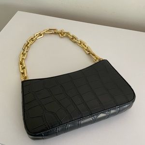Faux chain bag